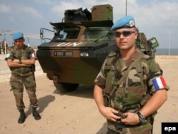 French troops have been monitoring the border area between Israel and Lebanon since 1978. (file photo)