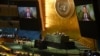 Посол Украины в ООН Сергей Кислица во время выступления на экстренном заседании Генассамблеи ООН, в котором он назвал Россию «государством-террористом». Нью-Йорк, 10 октября 2022 года