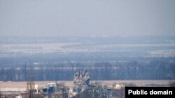 Донецький аеропорт, диспетчерська вежа, 13 січня 2015 року