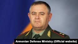 ARMENIA -- Lieutenant-General Artak Davtian, the chief of the Armenian army's General Staff.