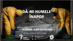 Ucraina. Patru ani de război | Dă-mi numele înapoi! Cât de grea și traumatizantă e identificarea soldaților ucraineni căzuți în război