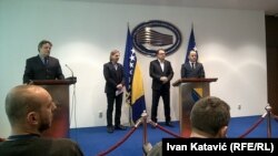 Predstavnici Bh. bloka u Sarajevu na konferenciji za novinare