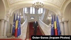 Președintele Klaus Iohannis la Cotroceni, la consultările cu partidele politice pe legile justiției