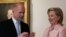 U.S. Secretary of State Hillary Clinton and British Foreign Minister William Hague chat in Washington.