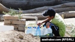 Agyz suwuny geçirýän turba, Türkmenistan 