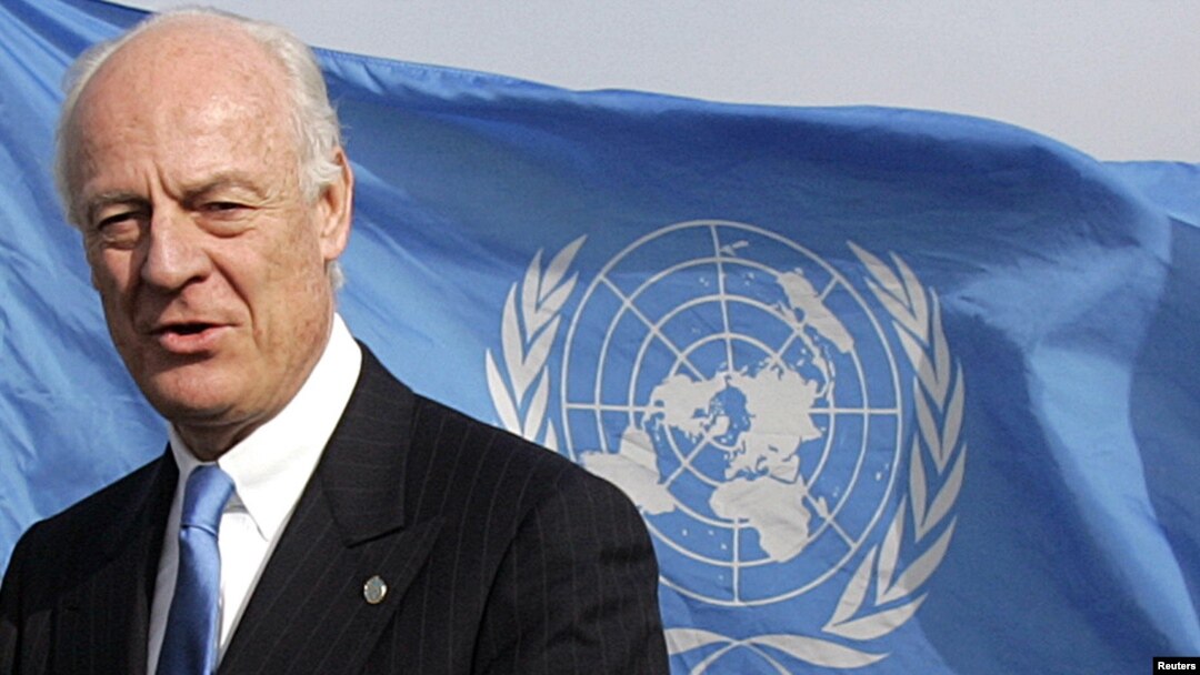 Staffan de Mistura, the UN special representative in Afghanistan