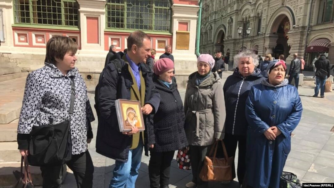 Москва, 12 мая 2017 года. Фото Ивана Климова 