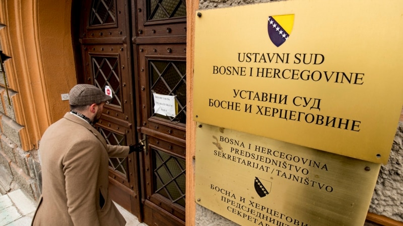 Blokada Ustavnog suda BiH onemogućava žalbe u Strasbourgu