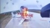 RUSSIA – Screenshot from the video of the Security Service of Ukraine's strikes on Russian strategic aviation aircraft at the Belaya airfield in the Irkutsk region bordering Mongolia. June 1, 2025