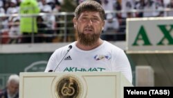 Кадыров Рамзан "Ахмат Арена" стадионехь