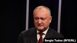 Igor Dodon, în studioul Europei Libere din Republica Moldova