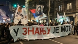 'I dalje stižu otkazi nepodobnima': Podrška profesorima na protestu u Beogradu