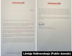 Letra e Kurtit për Abdixhikun, më 5 maj 2025.