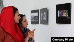 The exhibition runs through the end of July at the French Cultural Center in Kabul.