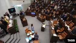 Сессия Совета Федерации России. Иллюстративное фото. 
