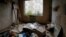 An interior view shows part of a five-story apartment building in Moscow that is slated for demolition.