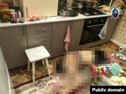 Місце вбивства Ольги Хузіної