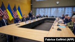 Встреча делегаций США и Украины в Женеве