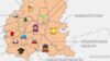 Russia -- Emoji-map of Volga region of Russian Federation