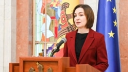 Președinta Republicii Moldova, Maia Sandu, la conferința de presă privind subiecte din domeniul justiției, Chișinău, 30 decembrie 2025.