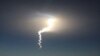 Armenia -- A mysterious flying object seen in the sky over Armenia, 6Jun2012.