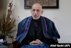 Former Afghan President Hamid Karzai