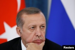 Президент Туреччини Реджеп Тайїп Ердоган. Санкт-Петербург, 9 серпня 2016 року