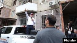 Armenia - Prime Minister Nikol Pashinian campaigns in Yerevan for the June 7 parliamentary elections, May 12, 2026.