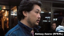 Фильмнің продюсері Асқар Ұзабаев. Алматы, 6 қазан 2015 жыл.