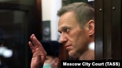 Российский оппозиционер Алексей Навальный.
