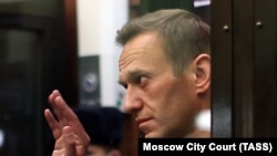Алесей Навальный в суде