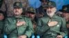New commander of Revolutionary Guards, Hossein Sallami (right) and the former chief, Mohammad Ali Aziz Jafari, undated. 