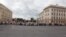 Belarus - A column of workers of the Minsk Tractor Plant moves to the center of Minsk, August 14, 2020