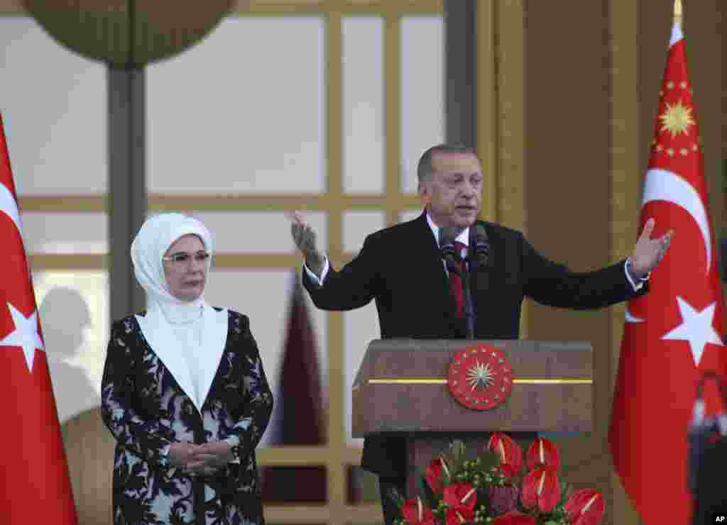 9 шілдеде Түркия президенті Режеп Тайып Ердоғанның инауграциясы өтті.