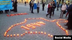Акція до Дня пам'яті жертв депортації кримськотатарського народу. Берлін, 18 травня 2016 року, ілюстративне фото