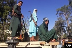 Taliban fighters in Herat.