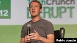 Основатель социальной сети Facebook Марк Цукерберг.
