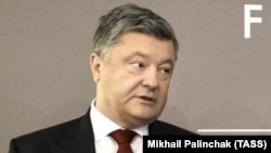 Президент Украины Петр Порошенко на экономическом форуме в Давосе. 17 января 2017 года.