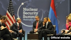 Встреча Сержа Саргсяна и Барака Обамы, Вашингтон 12 апреля 2010 г.