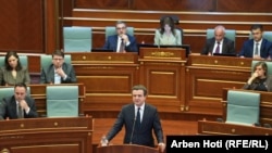 Kosovo: PM Albin Kurti in Parliament