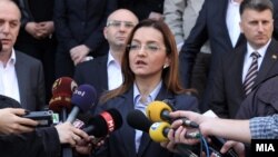 Поранешната министерка за внатрешни работи Гордана Јанкулоска