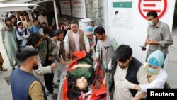 زخمیان انفجار در غرب کابل