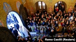 Собор Святої Софії у Римі. Італія, зібрання української греко-католицької громади. 28 січня 2018 року