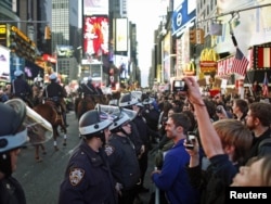 Demonstranti u New Yorku, 15. oktobar 2011.