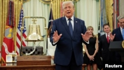 US President Donald Trump renewed his threat hit Iran's bridges and energy supplies.