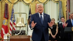 US President Donald Trump renewed his threat to 'finish the job' with military action against Iran if a peace deal can't be reached.