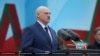 Аляксандар Лукашэнка падчас выступу на Дні Перамогі ў Менску