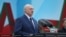 Аляксандар Лукашэнка падчас выступу на Дні Перамогі ў Менску
