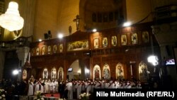 Misir xristianları Pasxa bayramı keçirir, arxiv foto