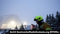 Последствия атаки российских беспилотников на ЧАЭС 